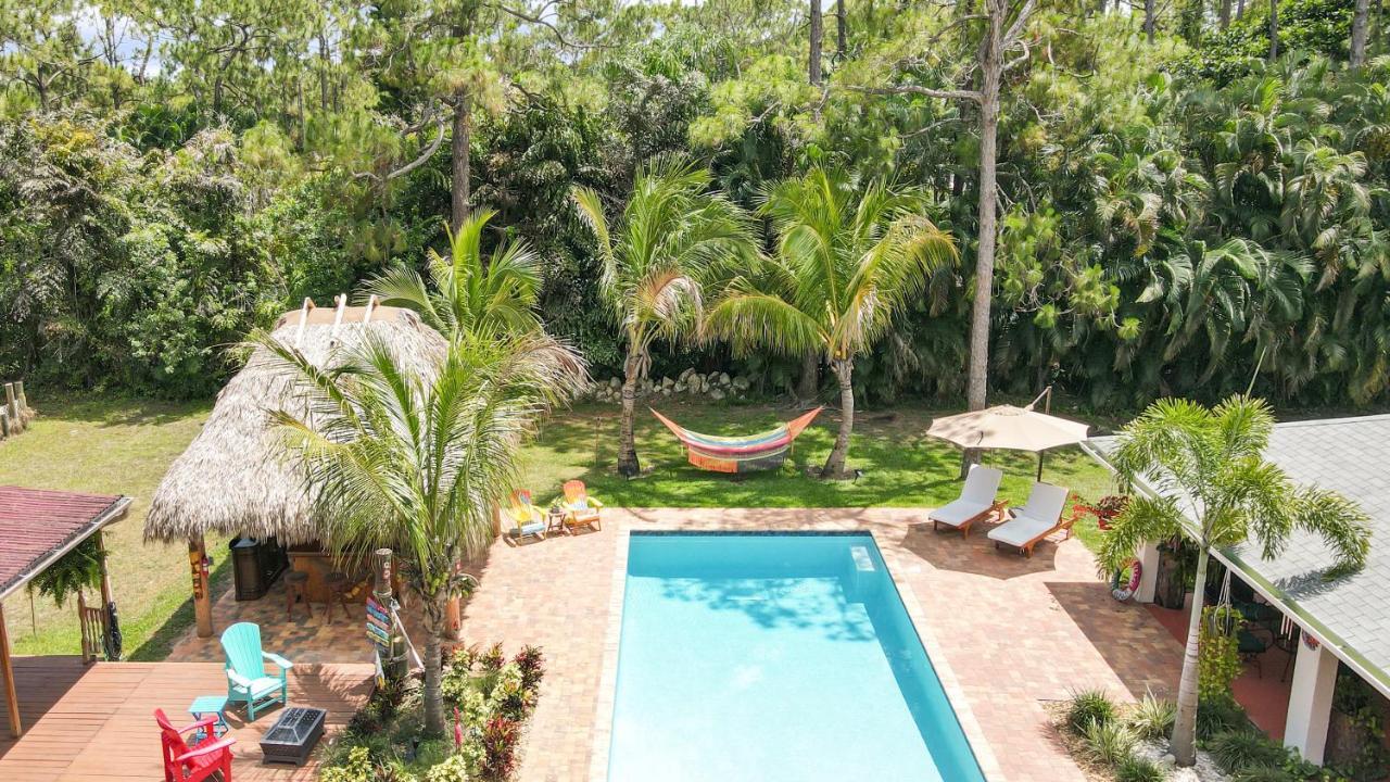 Private Tropical Paradise Guesthouse! Loxahatchee Esterno foto
