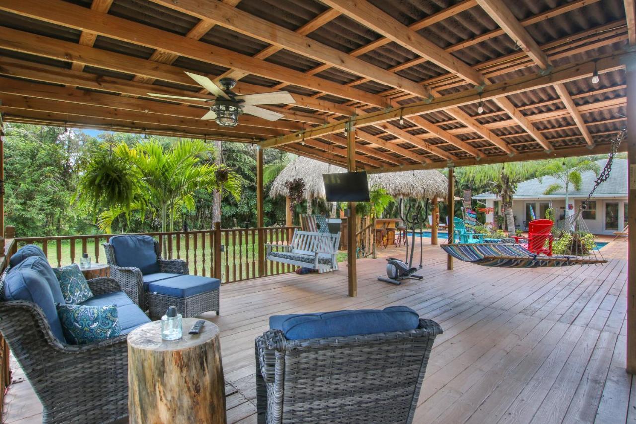 Private Tropical Paradise Guesthouse! Loxahatchee Esterno foto
