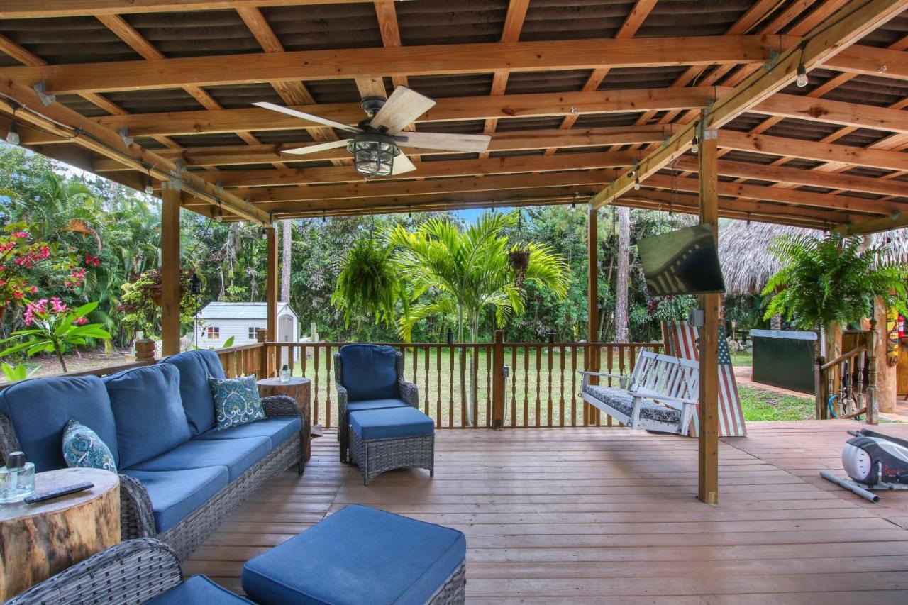 Private Tropical Paradise Guesthouse! Loxahatchee Esterno foto