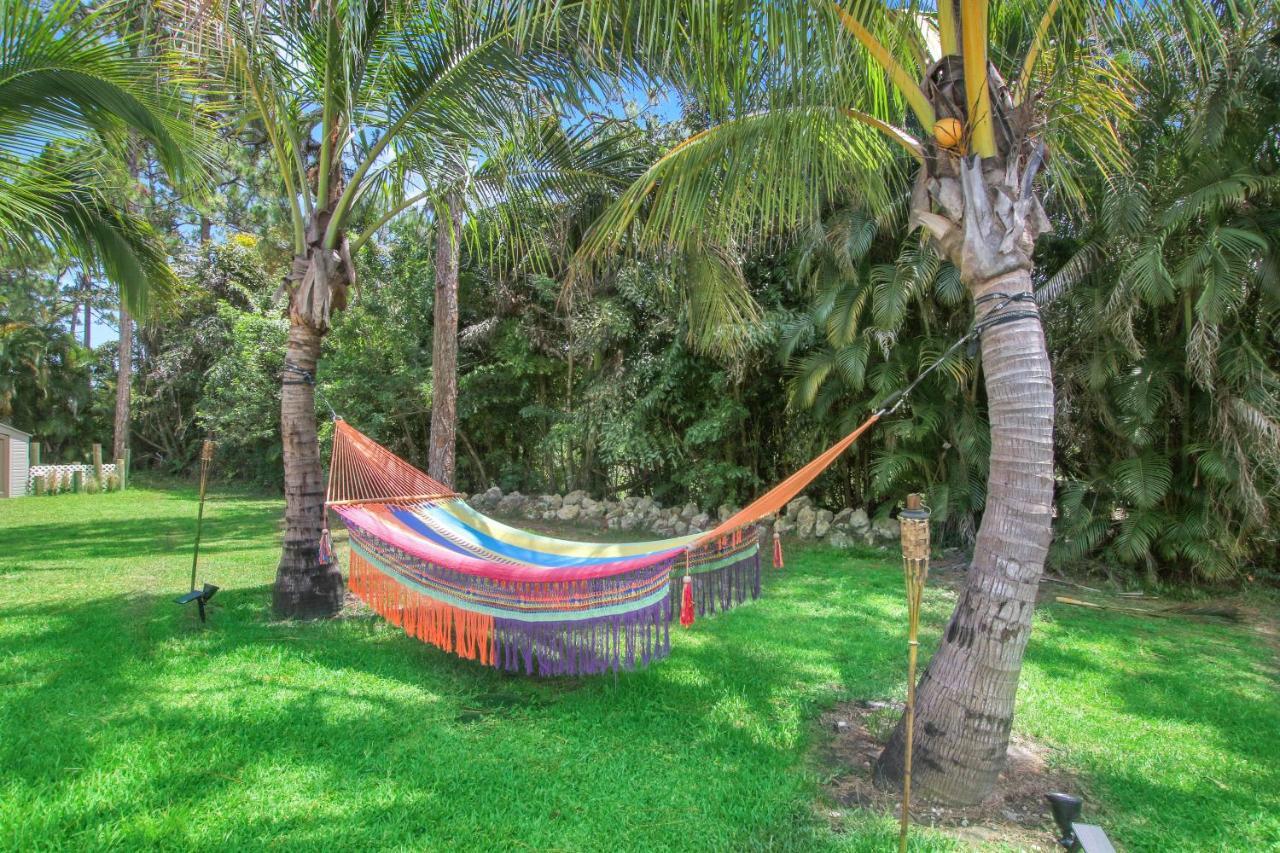 Private Tropical Paradise Guesthouse! Loxahatchee Esterno foto